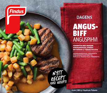 Findus Dagens Anguspihvi 380g pakaste