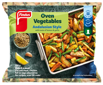 Findus Oven Vegetables - Andalusian Style 500g, pakaste