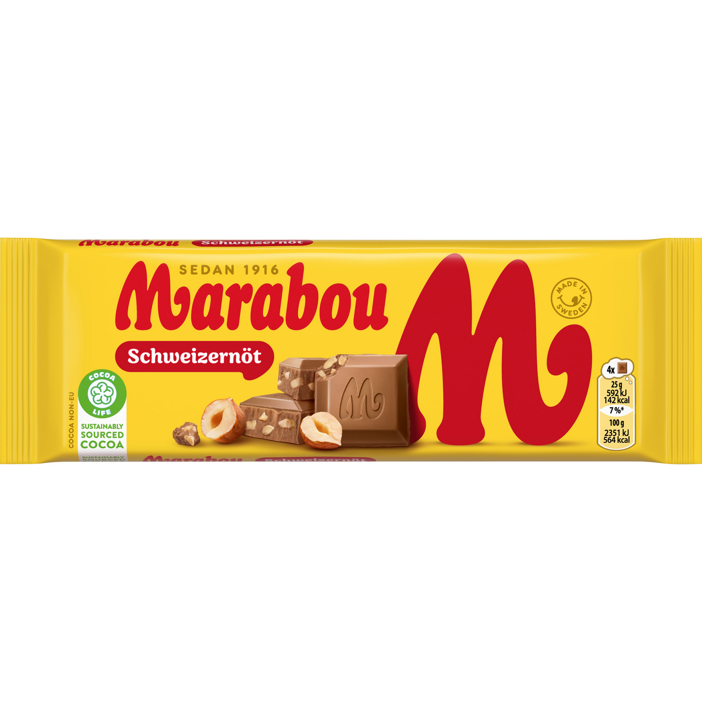 Marabou 100g Sveitsinpähkinä