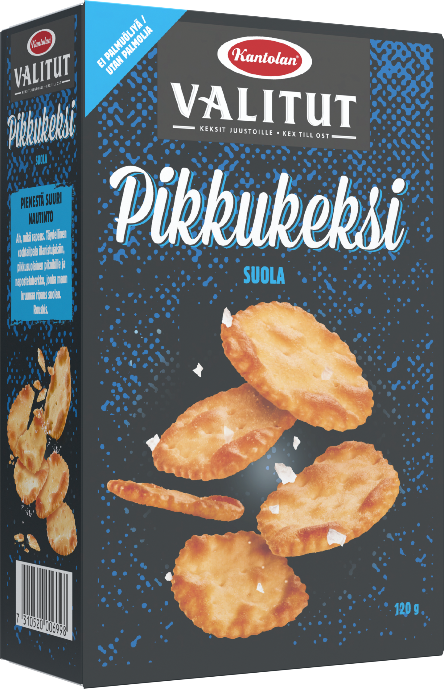 Kantolan Pikkukeksi Merisuola 120g