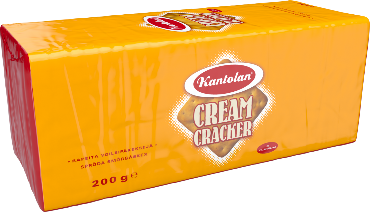Kantolan Creamcracker 200g PUOLILAVA