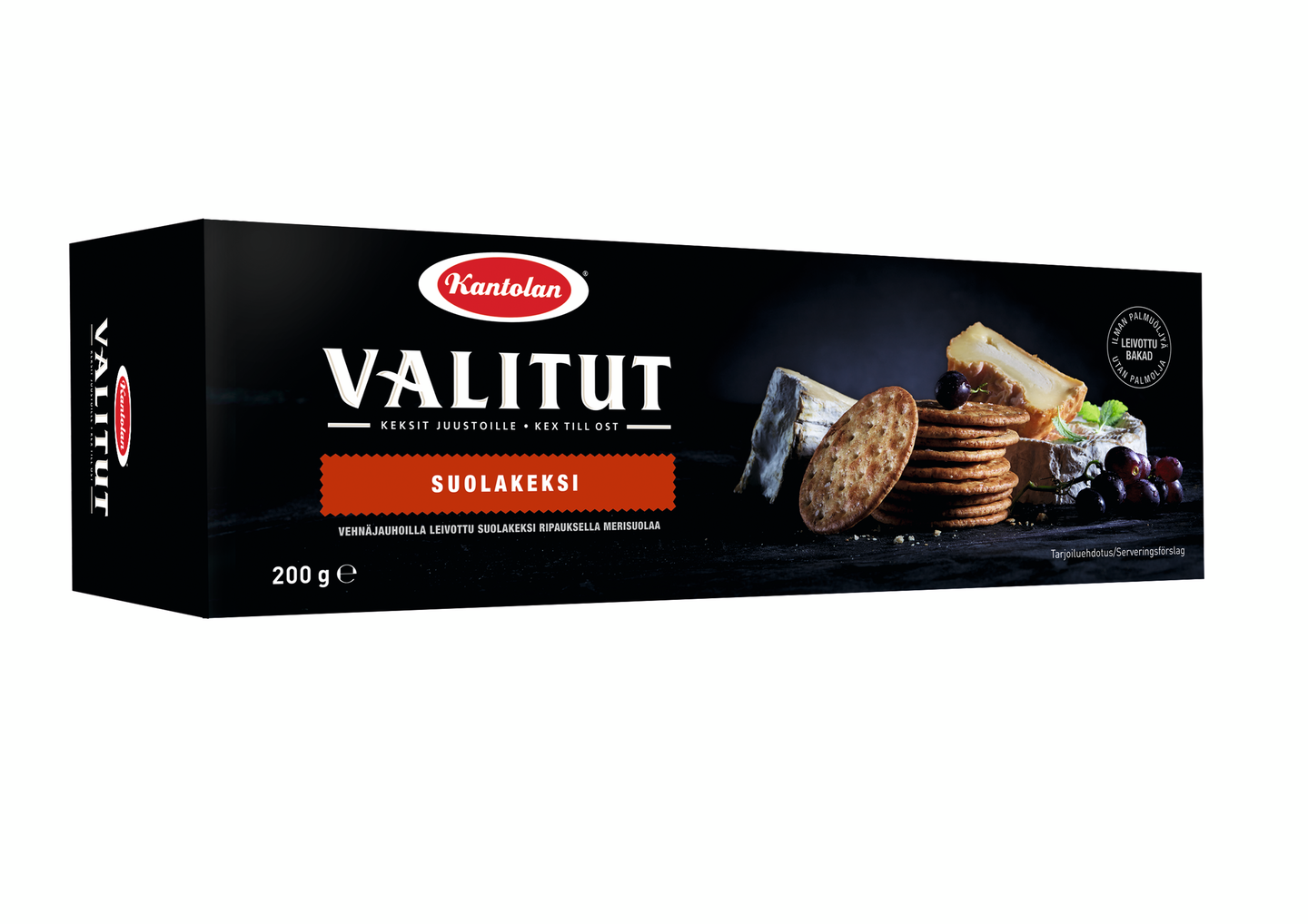 Kantolan Valitut 200g Suolakeksi