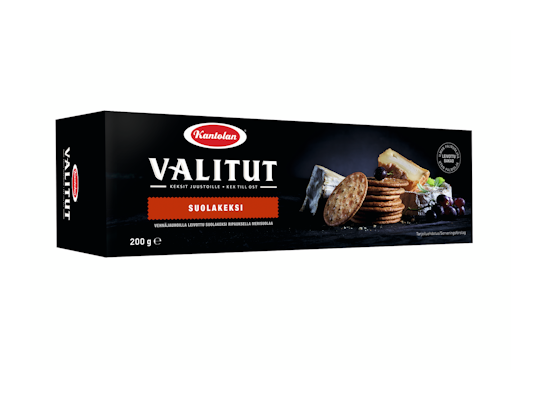 Kantolan Valitut 200g Suolakeksi