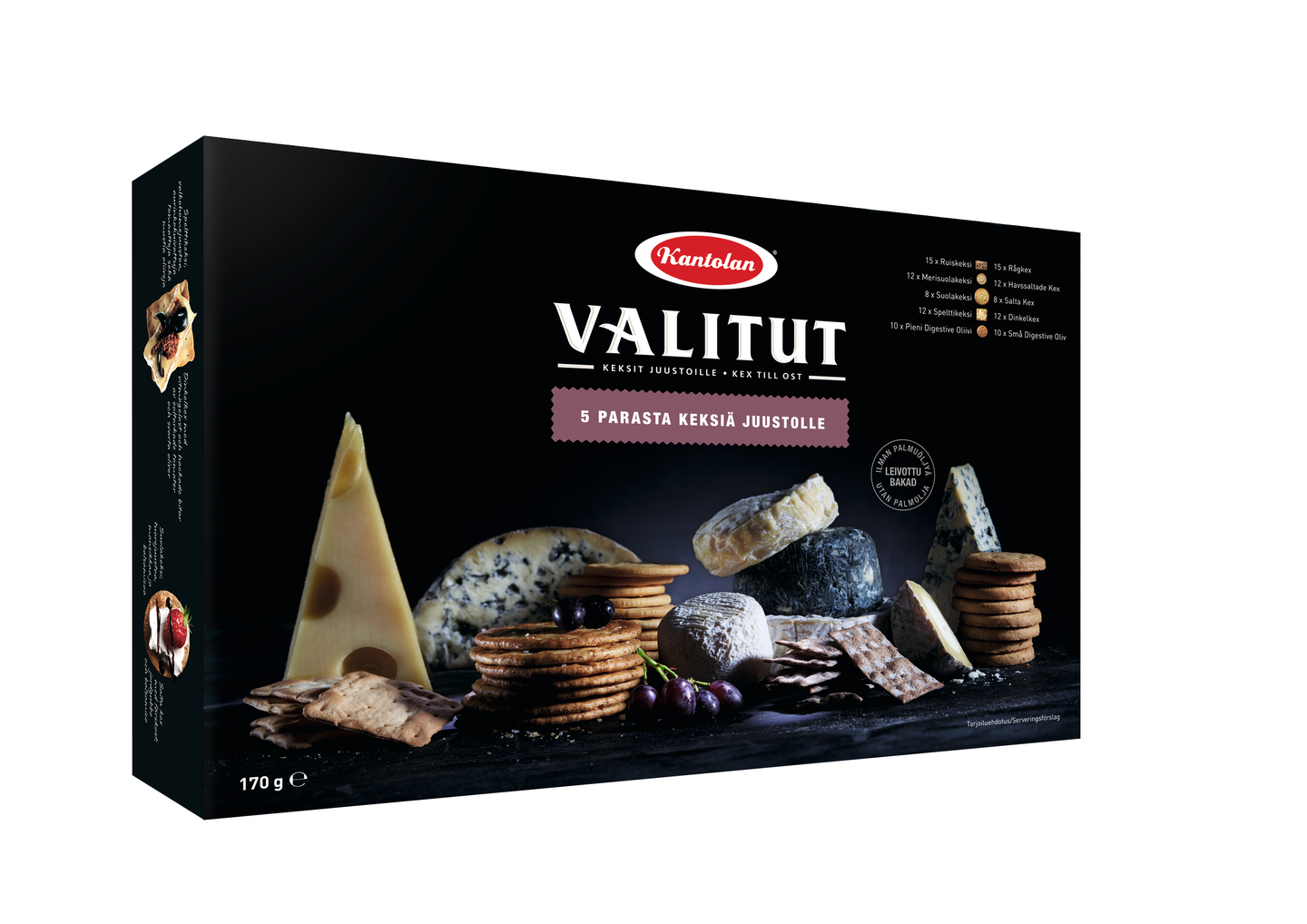 Kantolan valitut 5 parasta lajitelma 170g