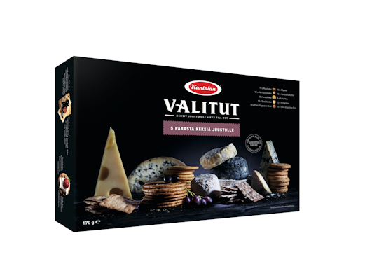 Kantolan Valitut 5 Parasta suolakeksilajitelma 170g