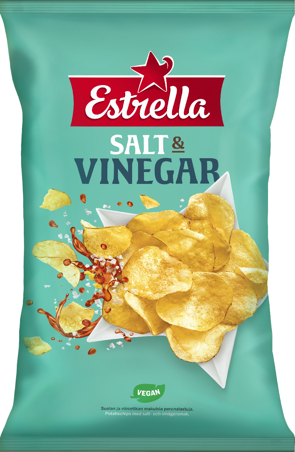 Estrella 275g Salt & Vinegar Chips