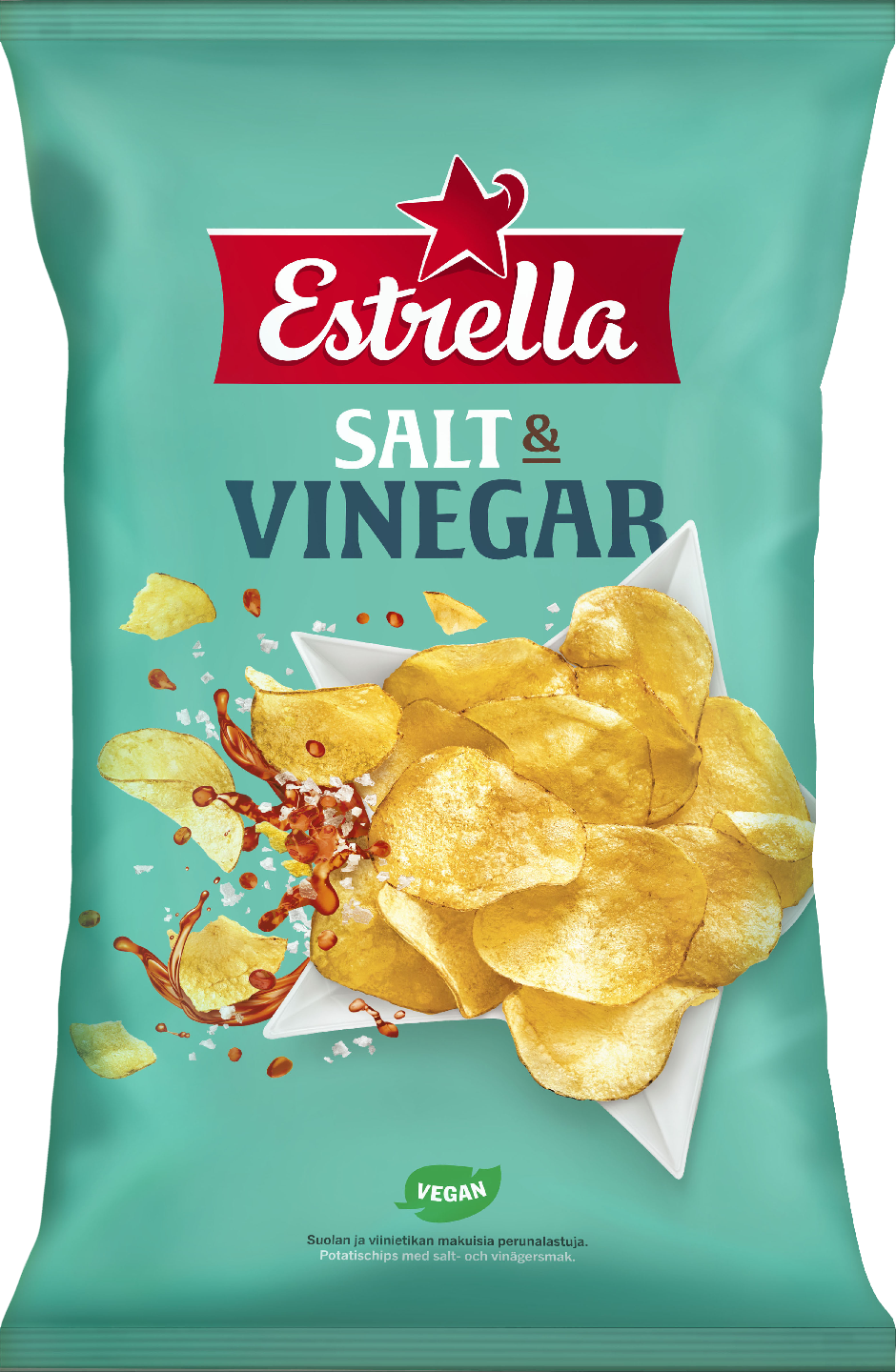 Estrella 275g Salt & Vinegar Chips | K-Ruoka Verkkokauppa