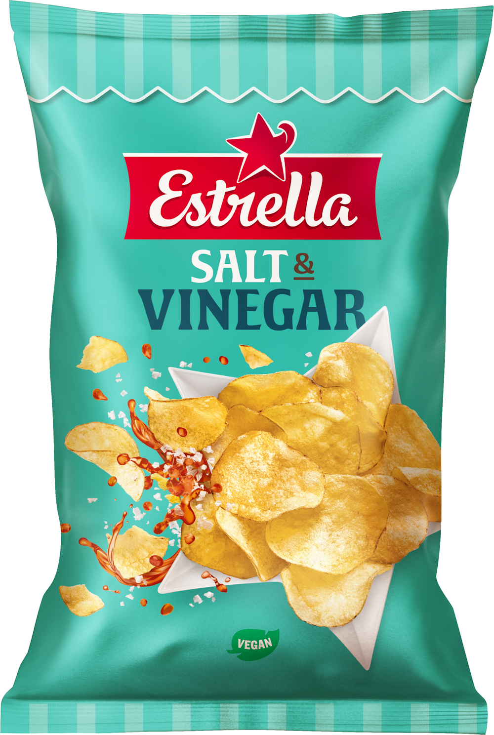 Estrella 275g Salt & Vinegar Chips — HoReCatukku Kespro