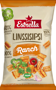 Estrella Linssisipsi 110g Ranch