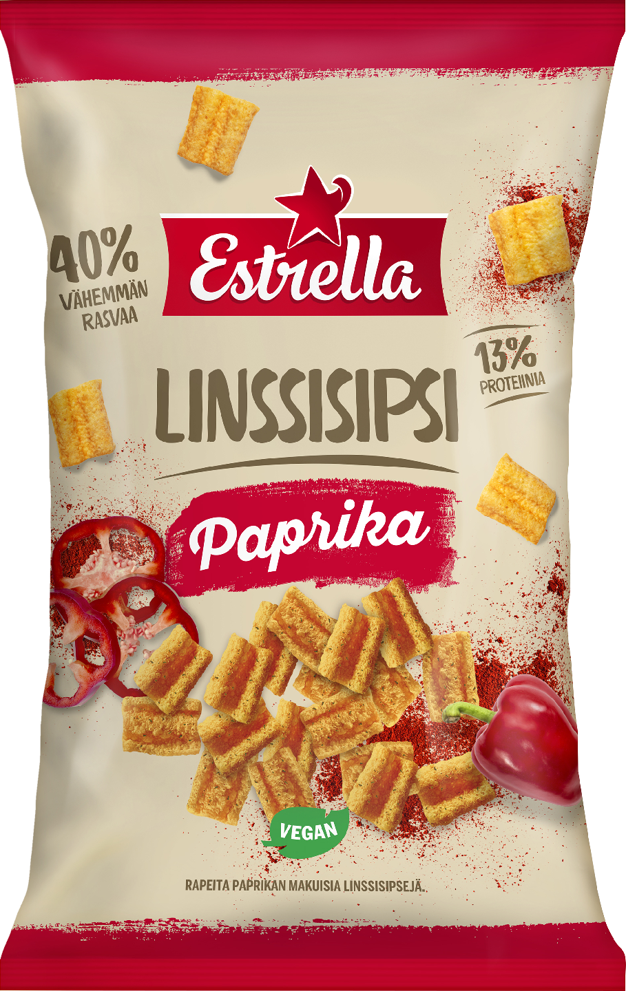 Estrella Linssisipsi 110g paprika