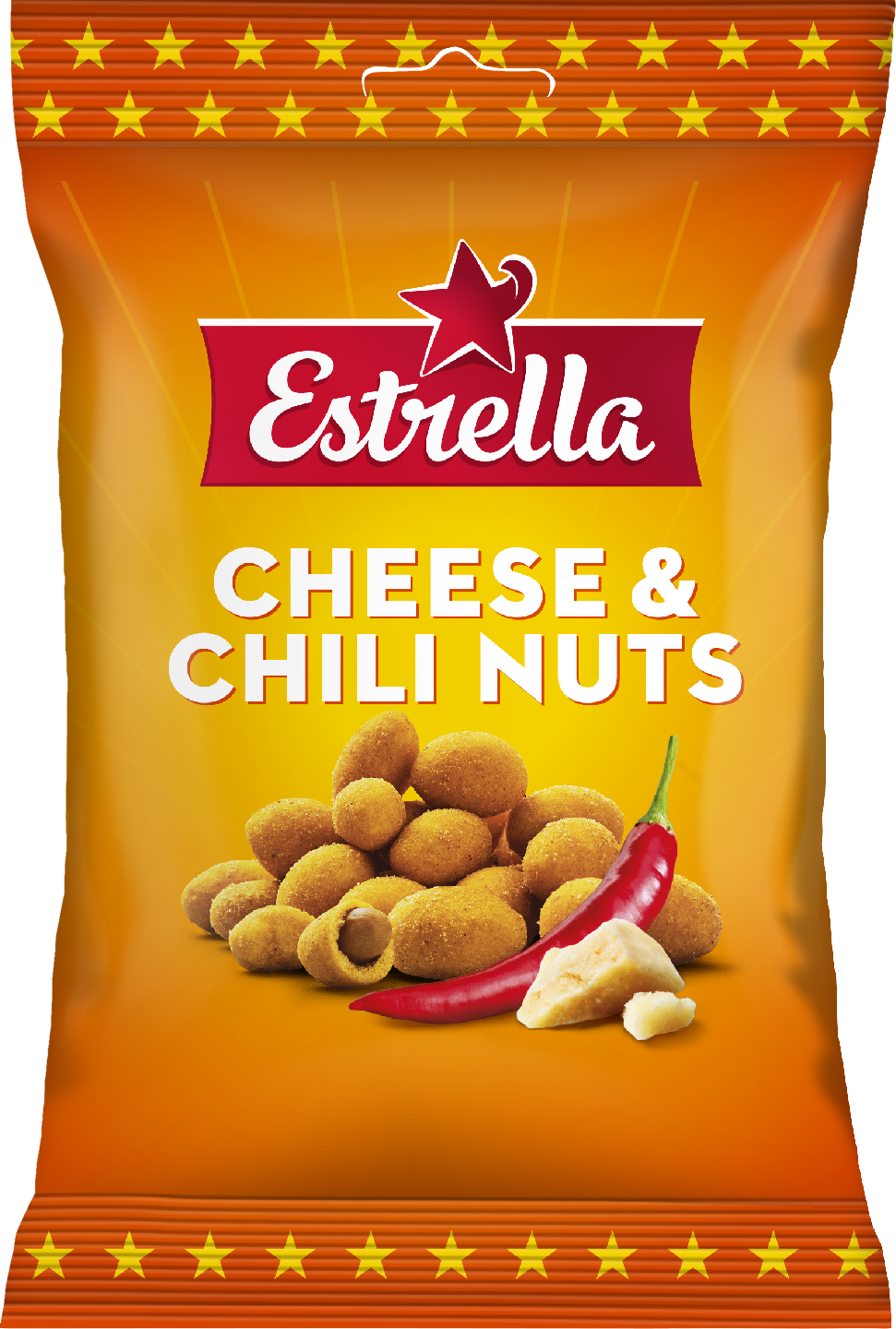 Estrella 140g Cheese Chilipähkinä