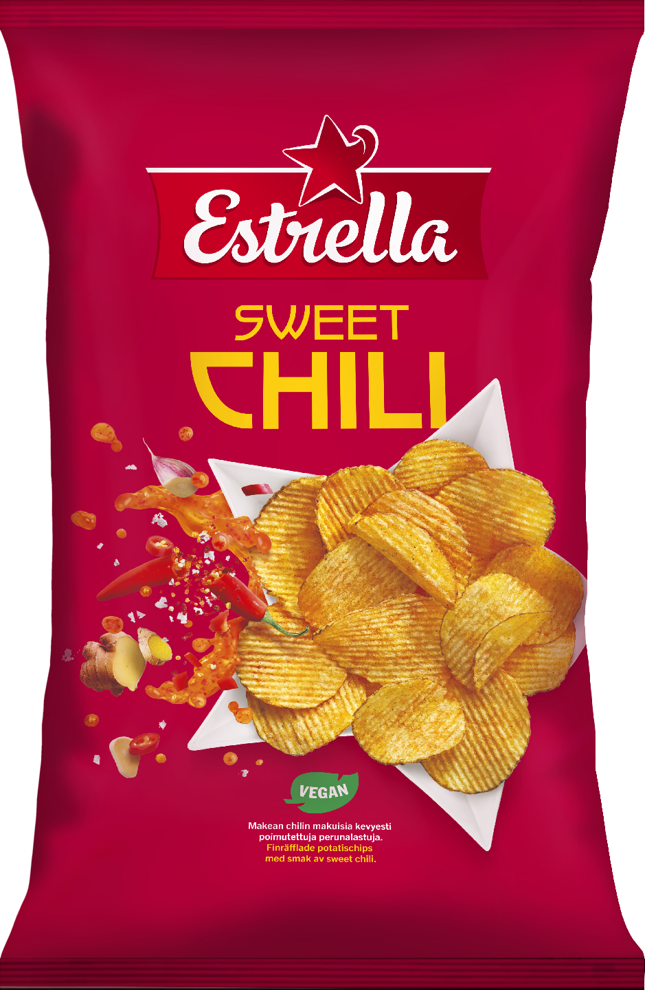 Estrella Sweet Chili Chips 275g KRuoka Verkkokauppa