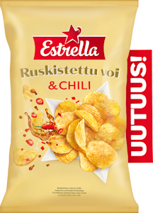 Estrella sipsi 275g ruskistettu voi-chili