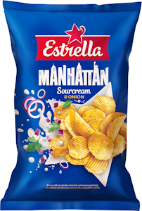 Estrella Manhattan 175g sourcream-onion