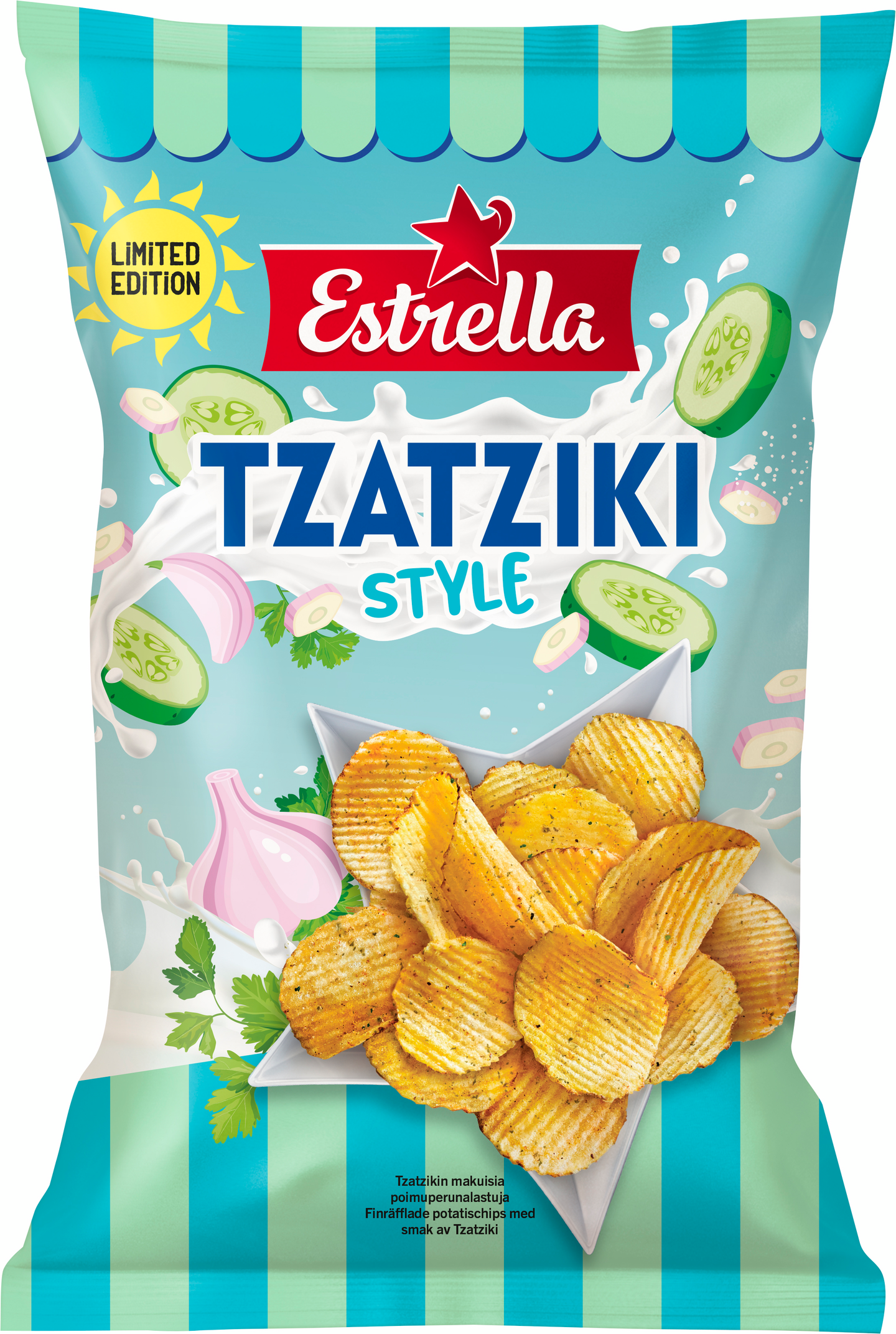 Estrella Tzatziki style sipsipussi 250g