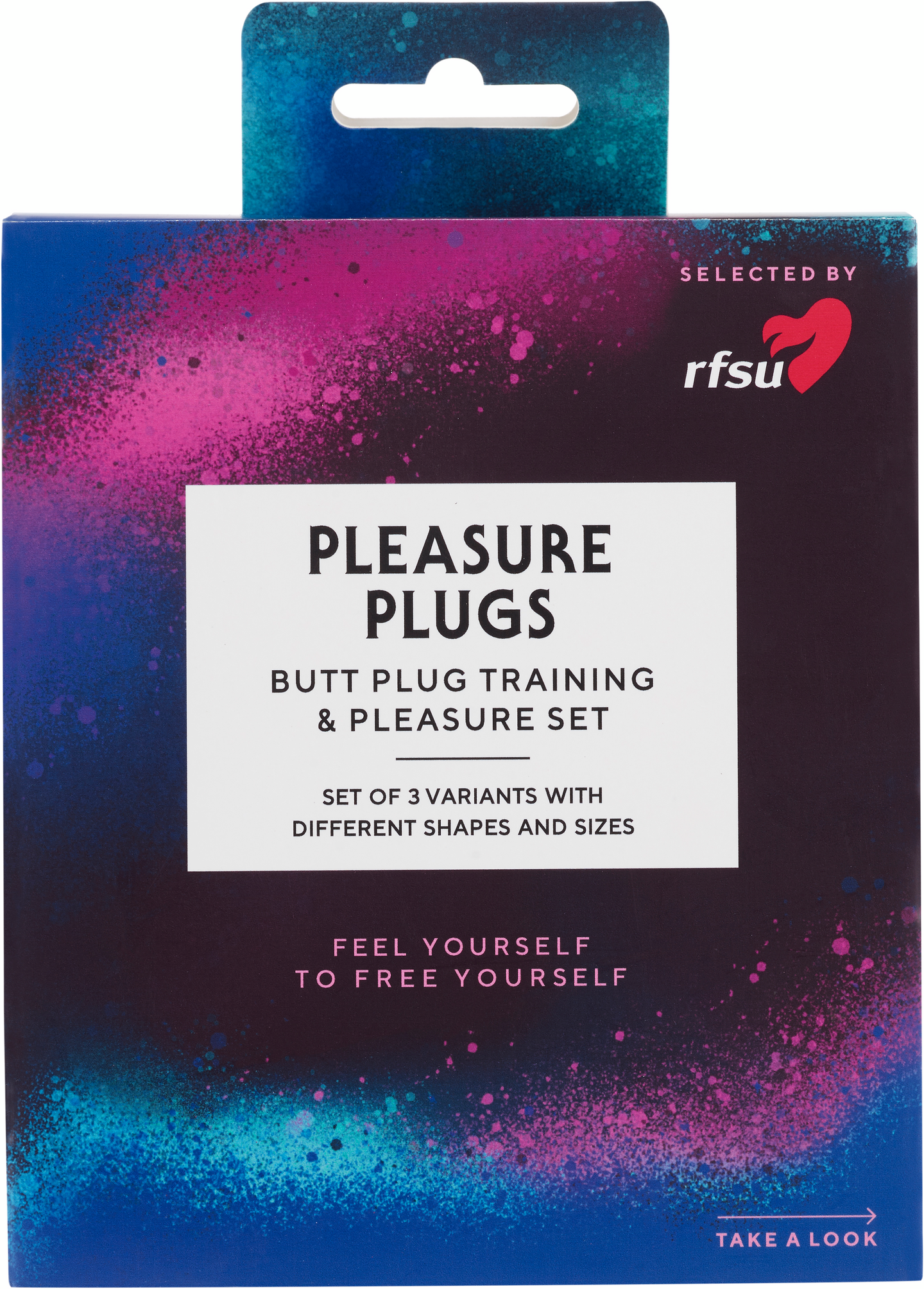 RFSU Pleasure Plugs silikoniset anaalitapit 3 kpl