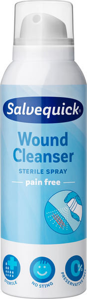 Salvequick MED Wound Cleanser Sterile Spray steriili suolaliuosspray 100ml