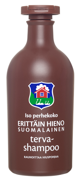 Erittäin Hieno Suomalainen shampoo 500ml Terva