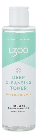 L300 kasvovesi 200ml Deep Cleansing Toner with Salicylic acid normaalille ja sekaiholle