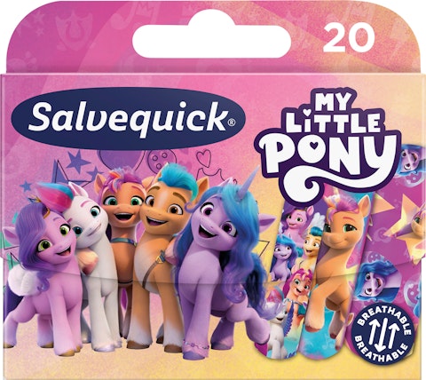 Salvequick lastenlaastari 20kpl My Little Pony