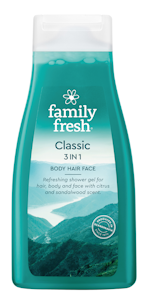 Family Fresh suihkusaippua 500ml Classic 3in1 Body Hair Face shower gel