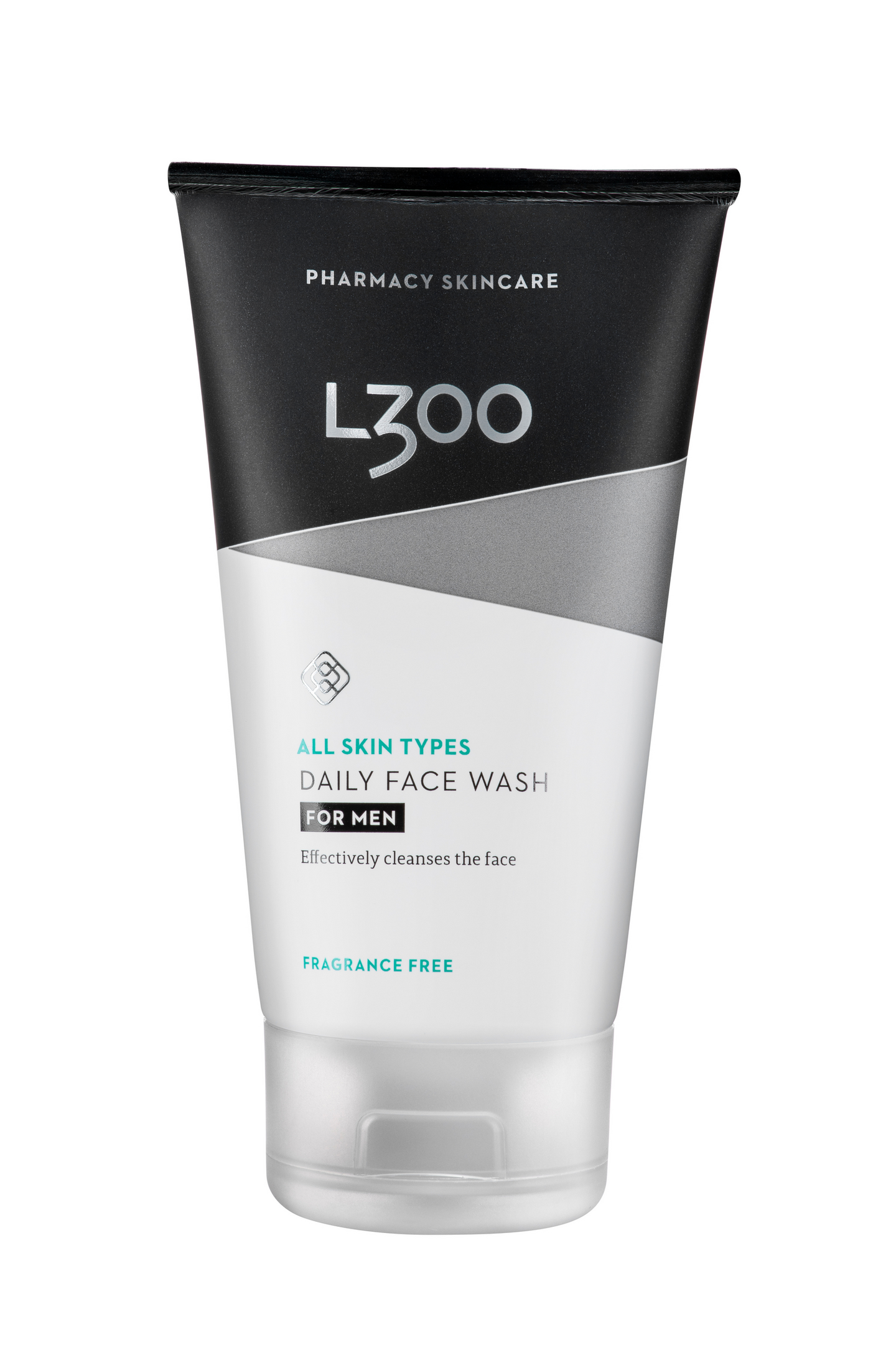 L300 for men Daily Face Wash fragrance free tehokas ja kosteuttava puhdistusgeeli 150ml