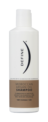 Define Moroccan Argan Oil shampoo arganöljyä sisältävä shampoo kuiville/normaaleille hiuksille 250ml