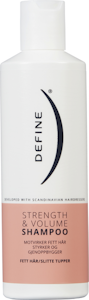 Define Strength & Volume shampoo tuuheuttava ja vahvistava shampoo hennoille hiuksille 250ml