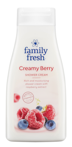 Family Fresh suihkusaippua 500ml Creamy Berry