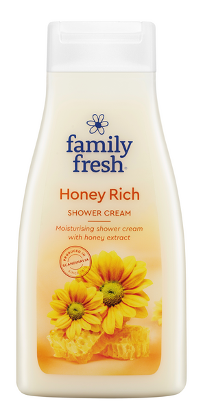 Family Fresh suihkusaippua 500ml Honey Rich
