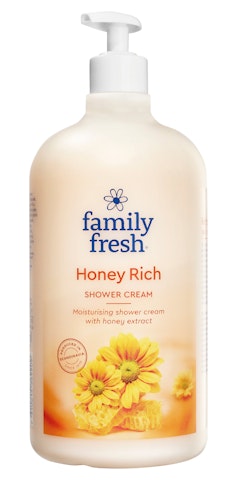 Family Fresh 1000ml Honey Rich shower cream