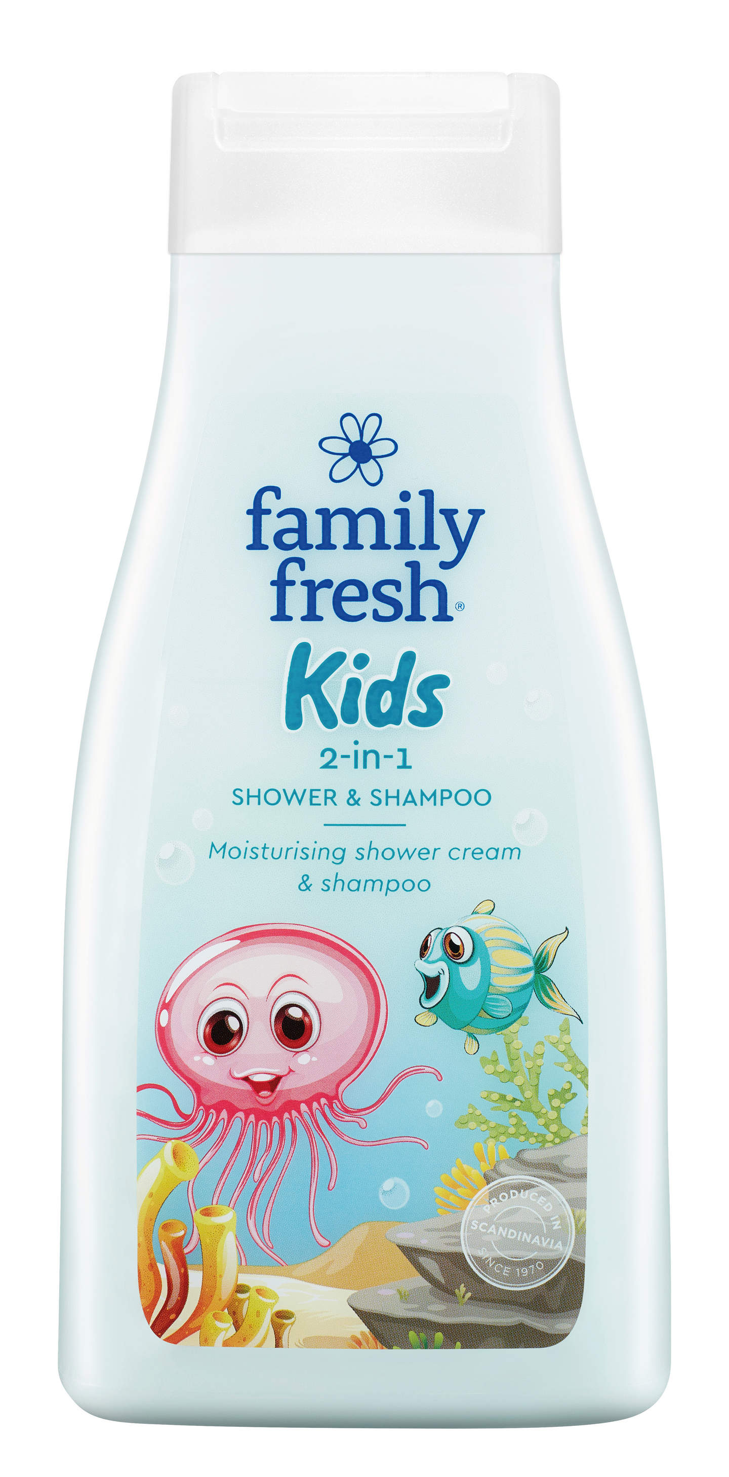 Family Fresh Kids 2-in-1 shower & shampoo shampoo- ja suihkusaippua 500ml