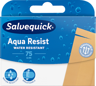 Salvequick leikattava muovilaastari 75cm Aqua Resist