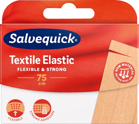 Salvequick 75cm Textil leikattava kangaslaastari