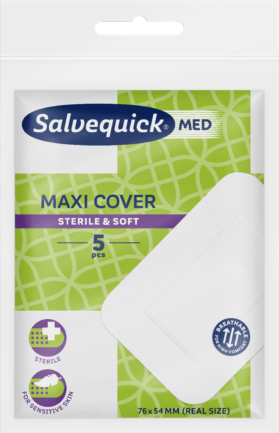 Salvequick MED laastari 5kpl Maxi