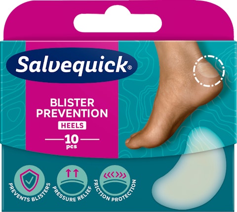 Salvequick rakkolaastari 10kpl Foot Care Heels