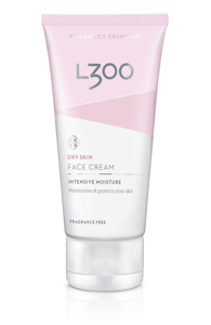 L300 kasvovoide 60ml Intensive Moisture Face Cream+ Dry Skin kuivalle iholle