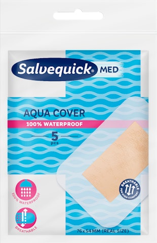 Salvequick MED laastari 5kpl Aqua