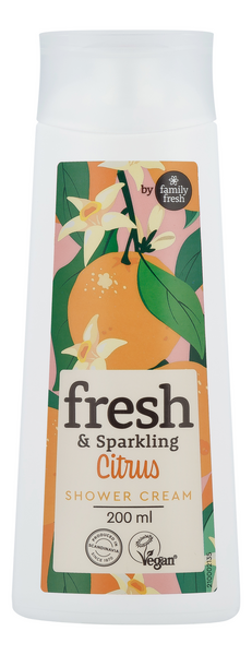 Family Fresh suihkusaippua 200ml Sparkling Citrus Shower Cream
