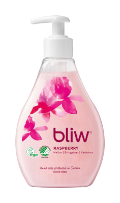 Bliw nestesaippua 300ml Vadelmapumppupullo