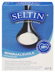 Seltin 450g mineraalisuola