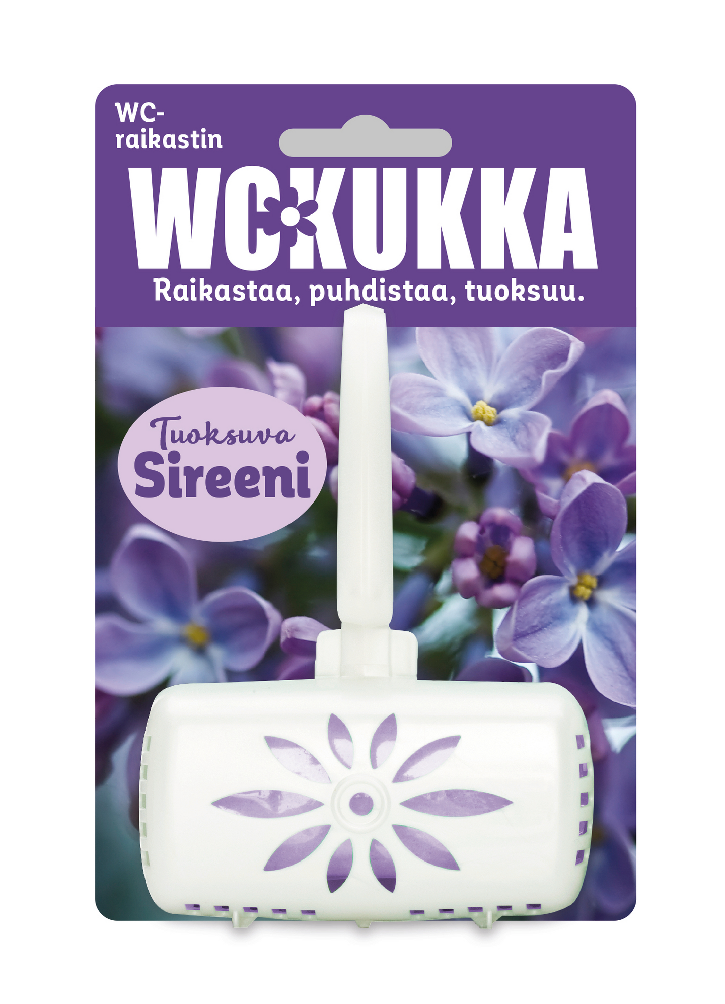 WC-kukka raikastin 50g sireeni