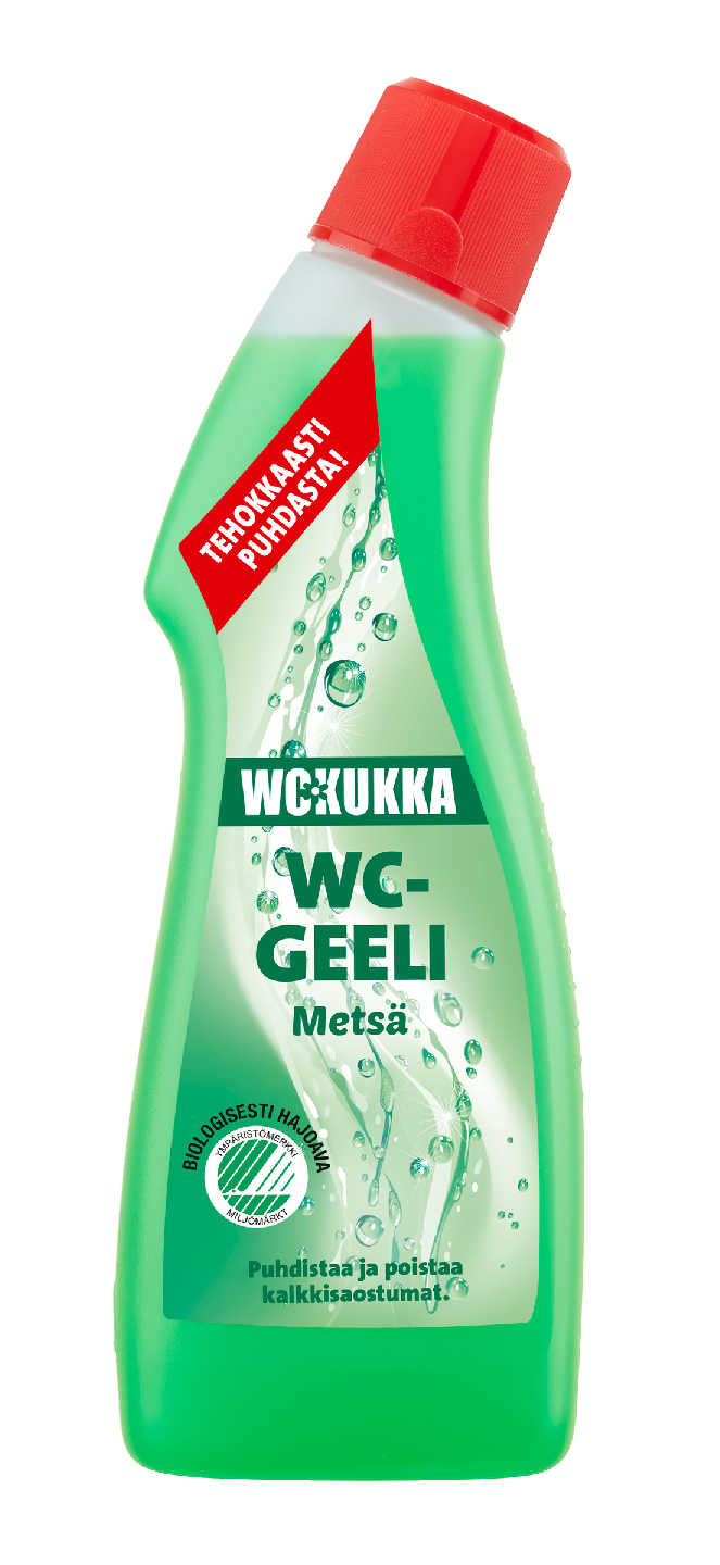 WC-Kukka 750ml  Männyntuoksu wc-puhdistaja