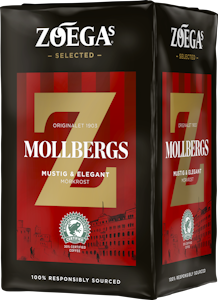 Zoegas suodatinkahvi 450g Mollbergs Blandning Rainforest Alliance