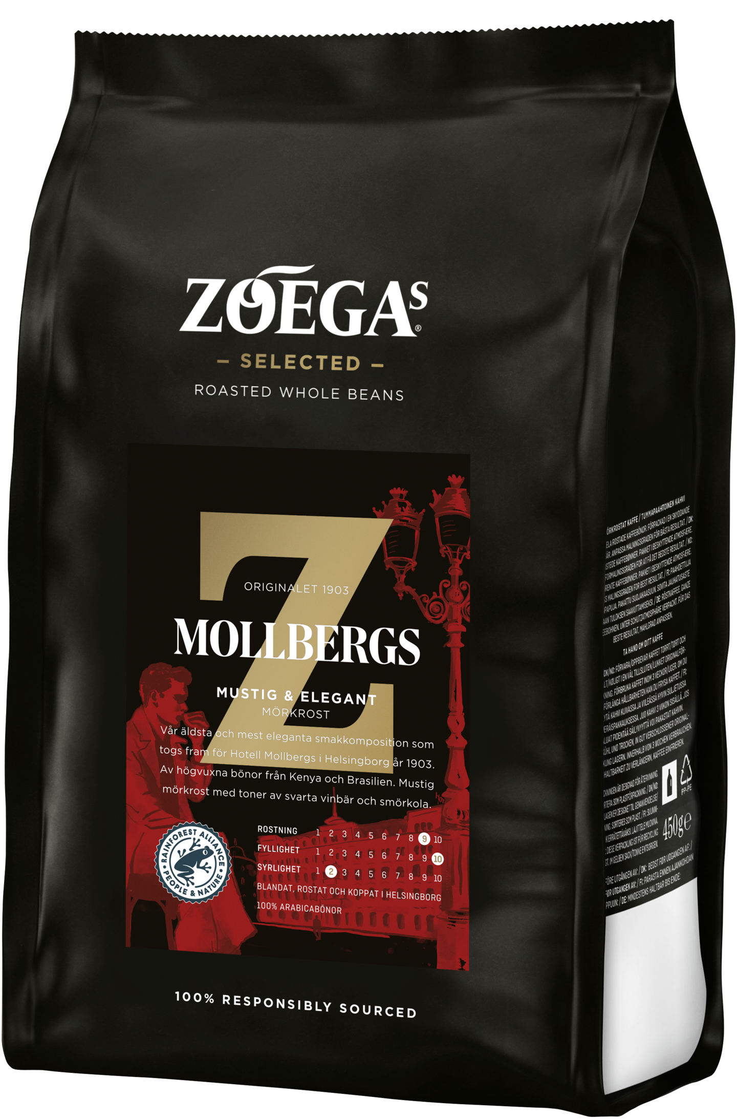 Zoegas Mollbergs Blandning 450g papukahvi