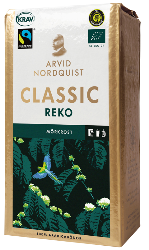Arvid Nordquist Classic Reko Reilun kaupan luomu kahvi 500 g | K-Ruoka ...