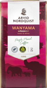 Arvid Nordquist kahvi 500g Wanyama RFA