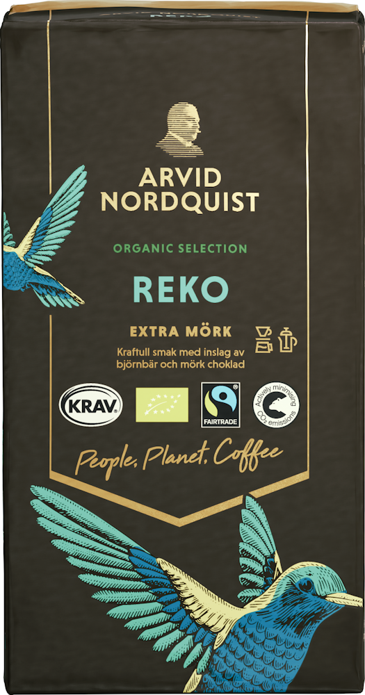 Arvid Selection kahvi 450g Reko Reilu Kauppa luomu - HoReCa-tukku Kespro