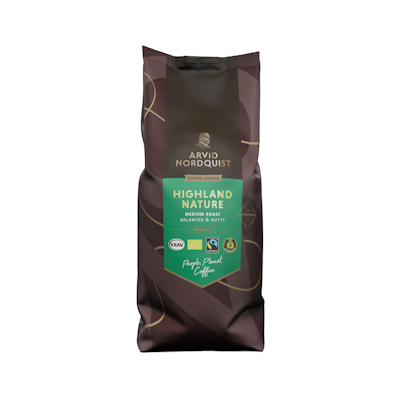 Arvid Nordquist Highland Nature 1000g suodantinjauhatus keskipaahto luomu