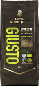 Arvid Nordquist papukahvi 500g Giusto Espresso luomu